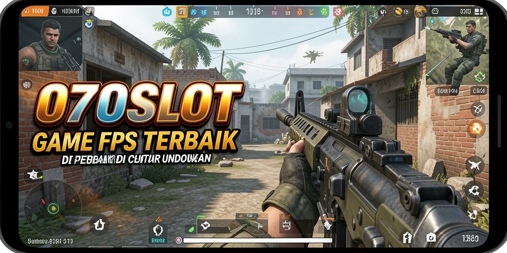 Tampilan gameplay intens dari 070SLOT saat pertempuran.