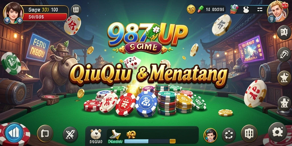Screenshot gameplay QiuQiu 987UP yang seru.