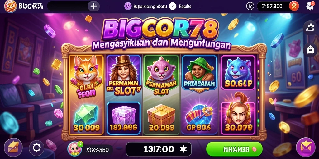 Tampilkan gameplay seru melalui slot BIGCOR78 dengan grafis menawan.