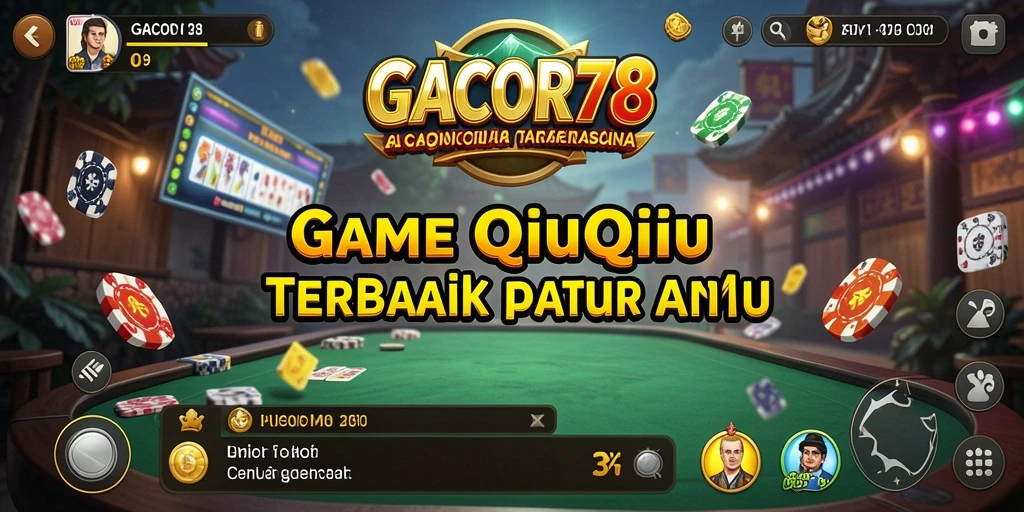Tampilan gameplay QiuQiu yang seru dan menarik di GACOR78.