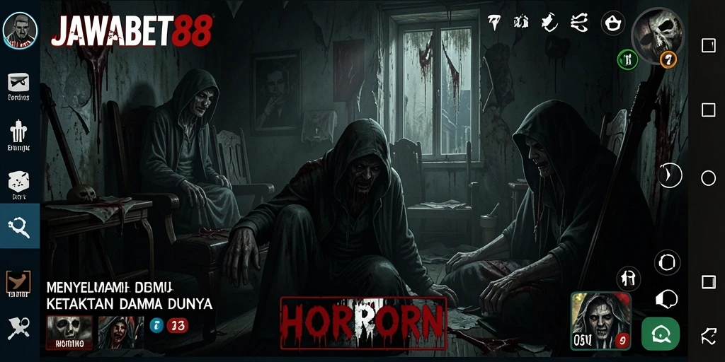 Pengalaman menyeramkan dalam gameplay <strong>JAWABET88</strong> dengan suasana mencekam.