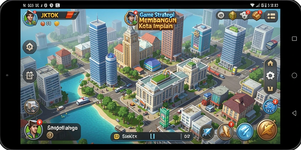 Tampilan gameplay JKTOK yang menarik dan strategis.