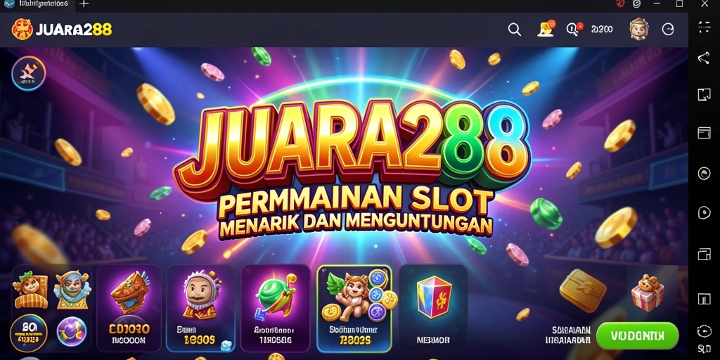 Tampilan menarik dari gameplay JUARA288 yang memikat pemain.