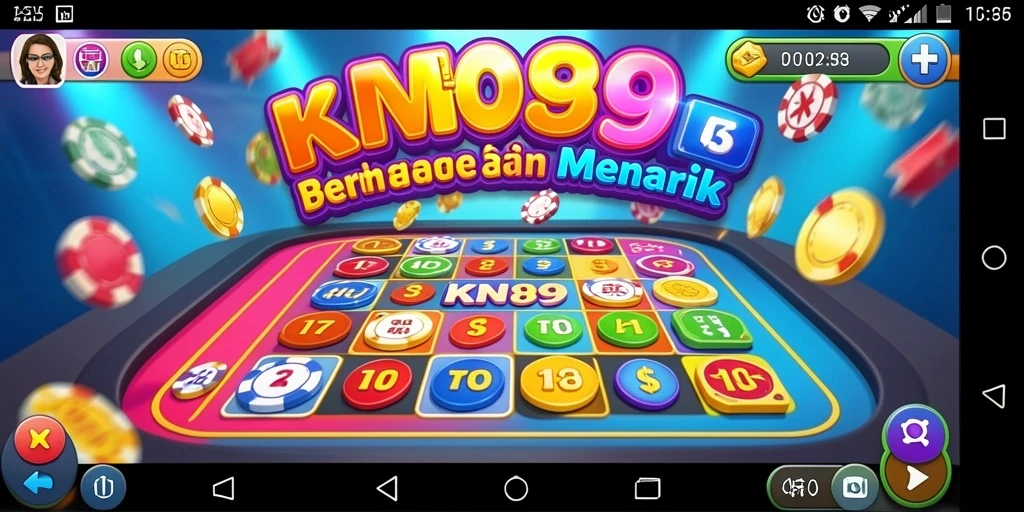 Tampilan permainan Bingo di KNO89 yang seru dan interaktif.