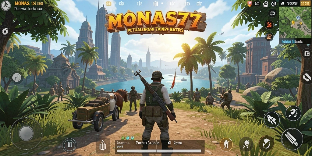 Gameplay mendalam di dunia Open World MONAS77.