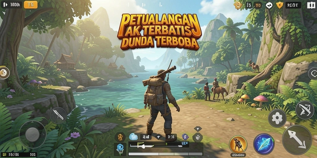 Tampilan gameplay Open World yang mendebarkan di T6.